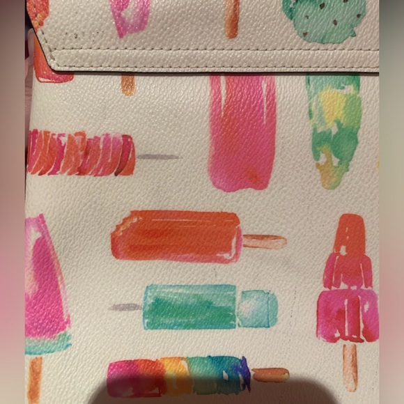 Kate Spade Ice Cream Travel Cosmetic Toiletry Case - Picture 8 of 9